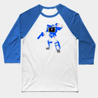 Minimalist Soundwave Baseball T-Shirt